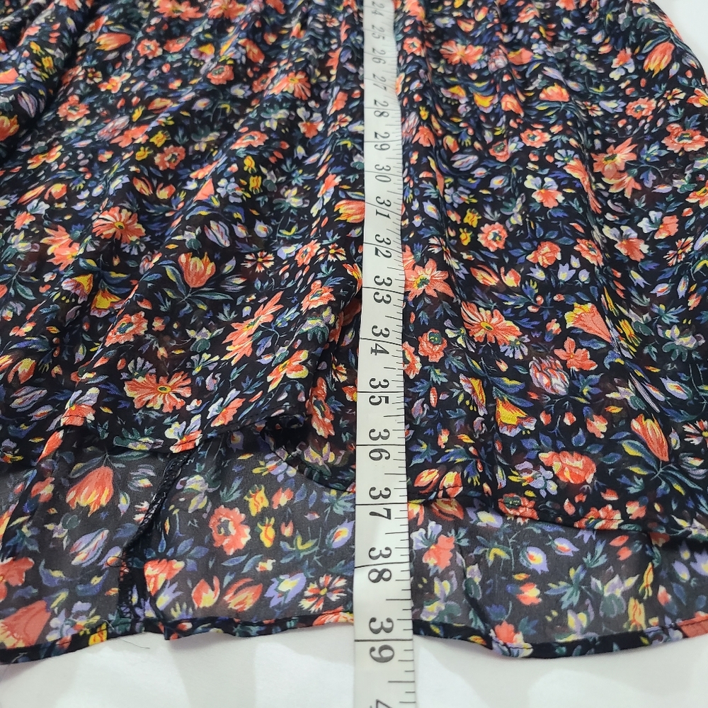Anthropologie Floral Oversized Swing Dress Size Small - Picture 7 of 11